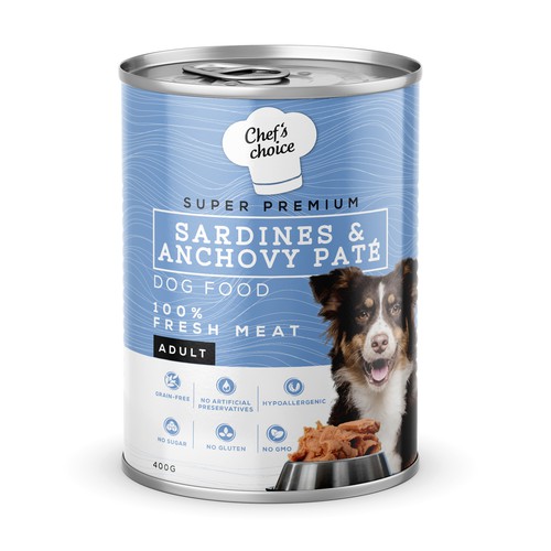 Design a super premium pet food packaging! Design by Dimario Moretti