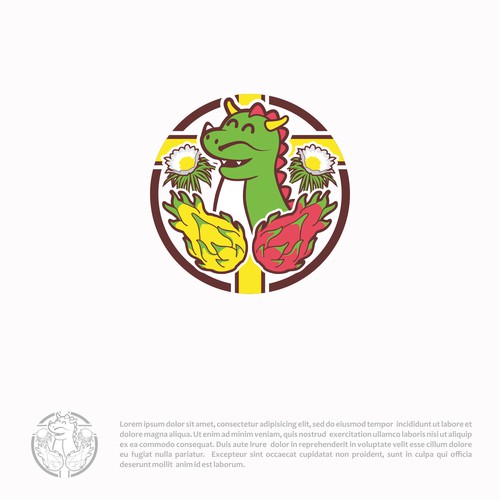 Dragon Fruit Logo (Prize Guaranteed) Design by srontovs