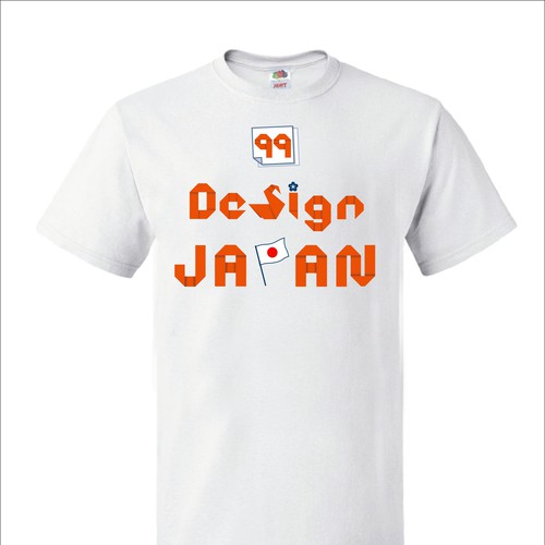 WANTED T-shirt design for 99designs JAPAN Design réalisé par Hay Studio