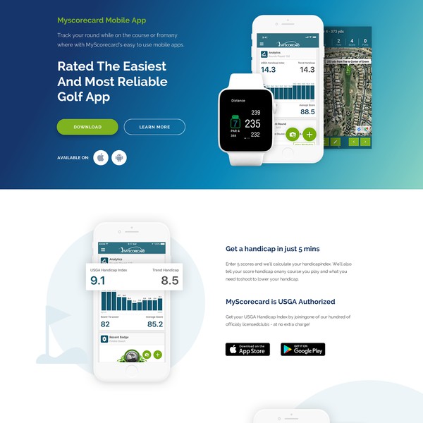 Design by Pixel © titled "App page"