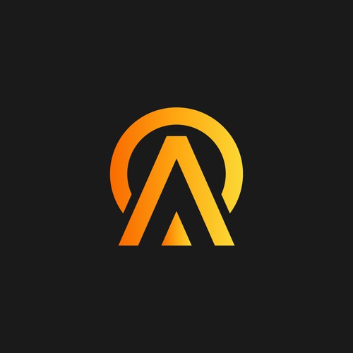 Abstract logo for crypto project Design by Ahmad Subahman