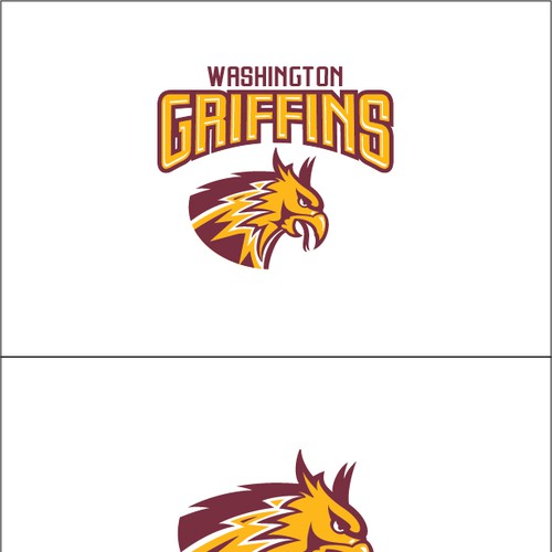 Community Contest: Rebrand the Washington Redskins  Design by Vallejo Design