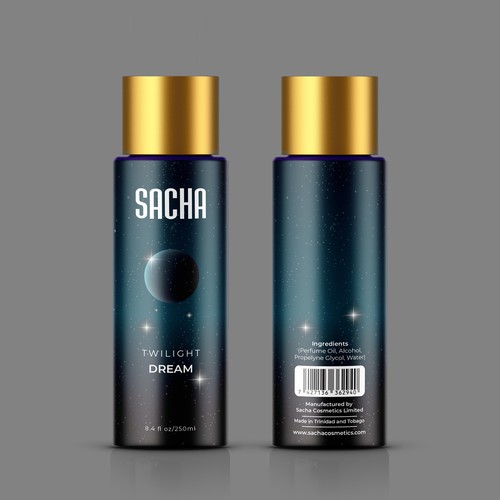 Sacha Body Mist Design by Shark1@