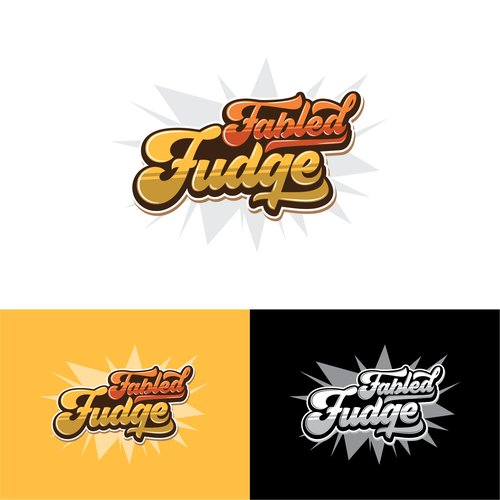 Logo for Gourmet Fudge and associated foods Design by Scootcy_studio