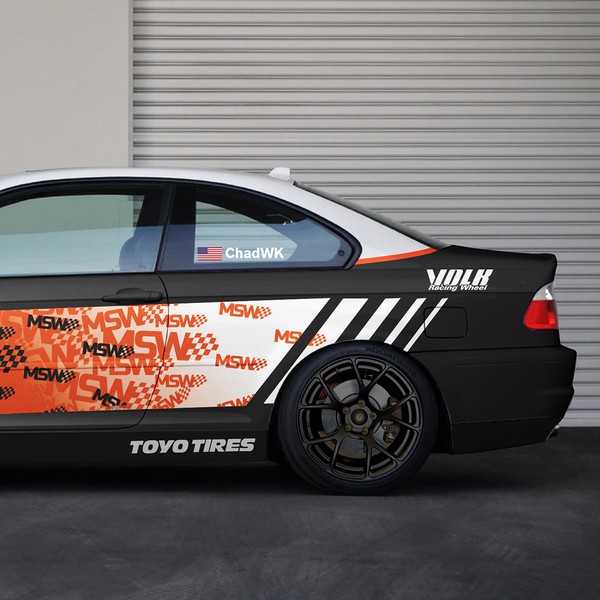 Race car livery for BMW