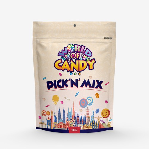 Design a attractive candy packaging which targets all ages and audiences., Product packaging contest