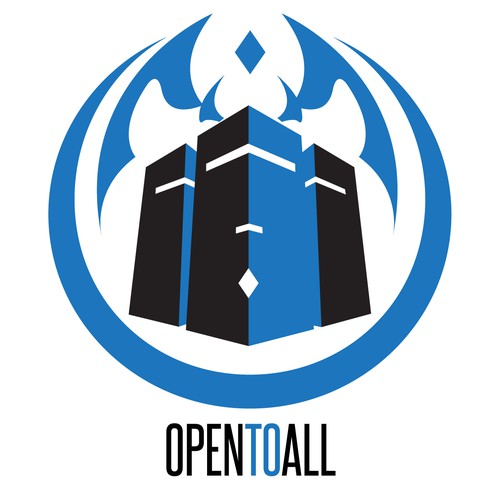 Design the team logo for our OpenToAll hacking team! Design by A.Banx