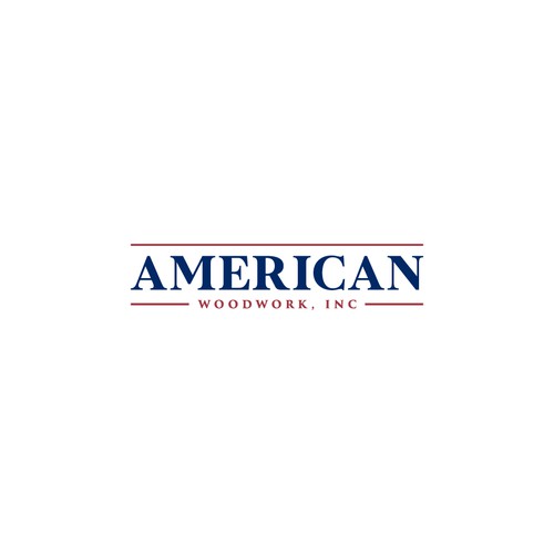 American Woodwork news a new logo Design réalisé par Frequency 101