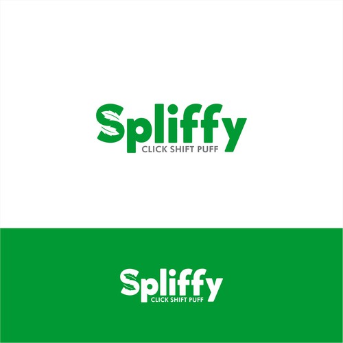 Cannabis Delivery Service in Los Angeles (Spliffy) Design by thecube83