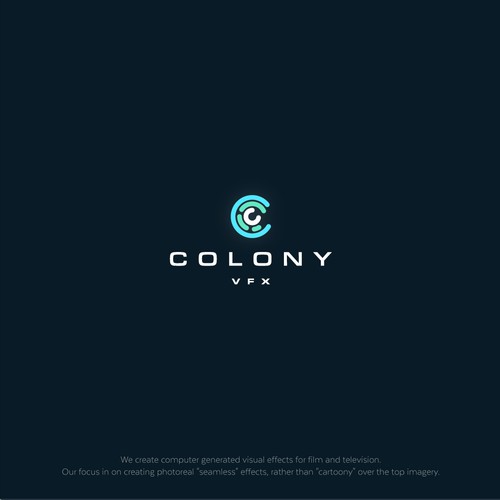 Create a stylish identity for a visual effects company. Design by Gio Tondini