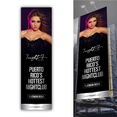 Billboard for a Nightclub and Gentlemen’s Club Design von Besties