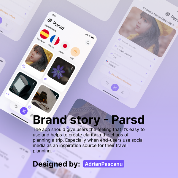 Brand story - Parsd