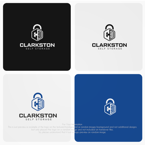 Self Storage Logo | Clarkston Self Storage Design by pixelgarden
