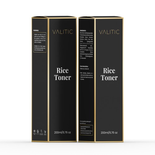 Design a cosmetics box to help people glow Design by interaksi