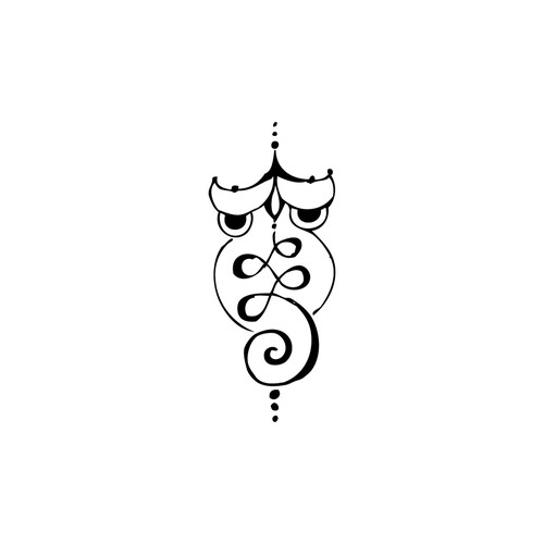 Unalome/Libra Scales Wrist Tattoo Design by RadeM