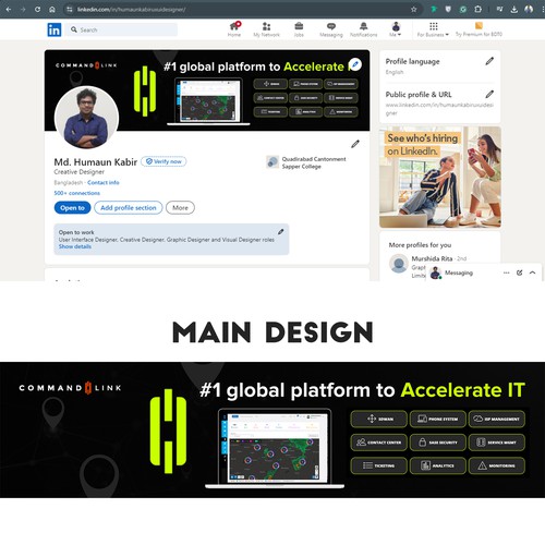 Other business or advertising contest entry by Mr. Kabir's Design