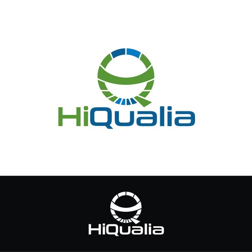 HiQualia needs a new logo デザイン by Detona_Art
