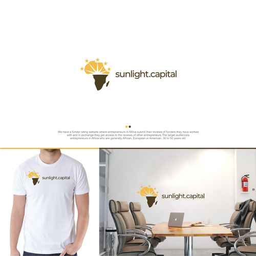 Sunlight.Capital: Logo for funder rating database ⭐⭐⭐⭐⭐ Design von Marsha PIA™