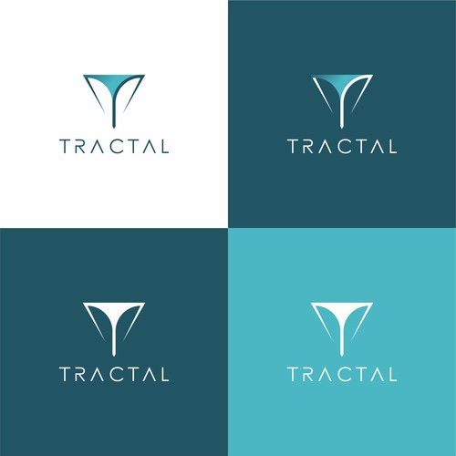 Tractal Logo and Branding Design by Design Stuio