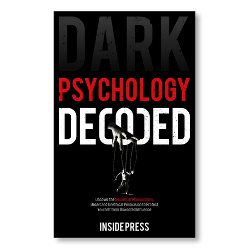 Intriguing Cover for Book on the "Mysteries of Dark Psychology" Design by Sancheeta007