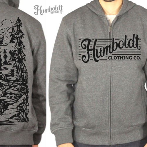 Humboldt Clothing Company needs original pen and ink style hoodie design Design by BRTHR-ED