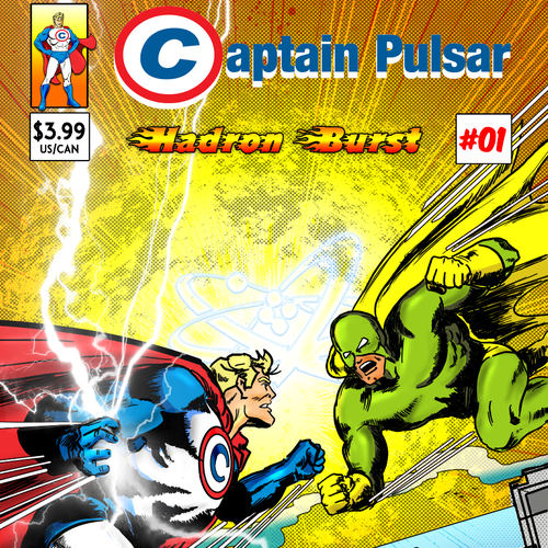 Captain Pulsar First Edition Comic Concept Design by Argo Studio