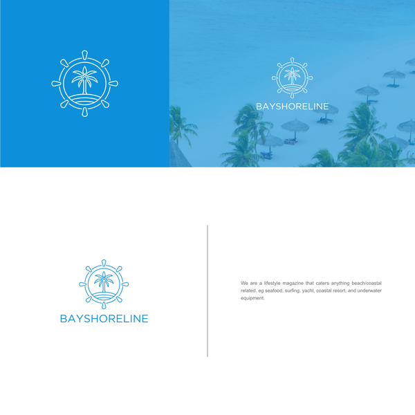 Design by tmoris titled "Logo concept for Bayshoreline"