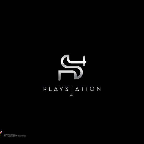 Community Contest: Create the logo for the PlayStation 4. Winner receives $500! Design by SuperDuperJames