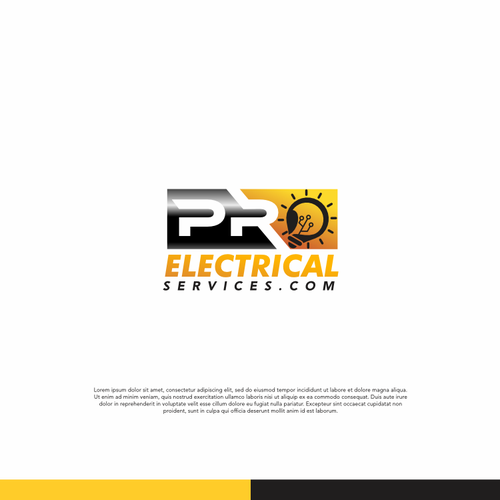 we need a powerful logo to attract customers whit electrical projects or needs Design by RikiArt