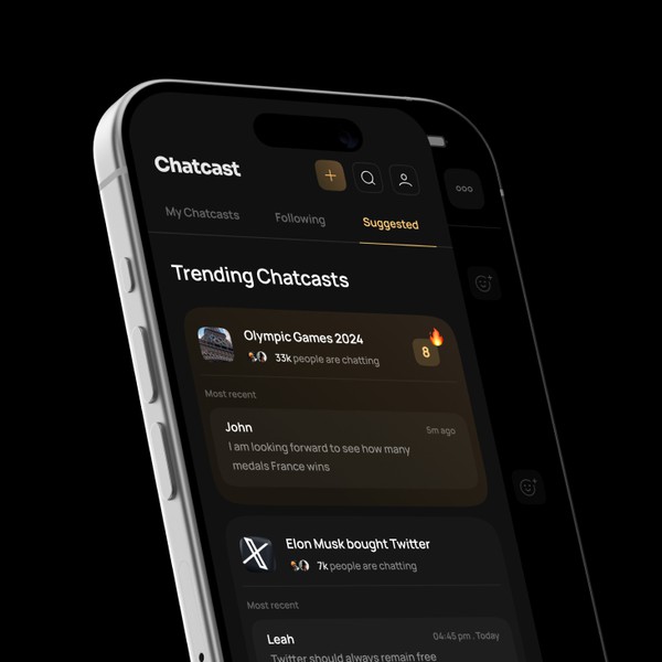 Chatcasting social App