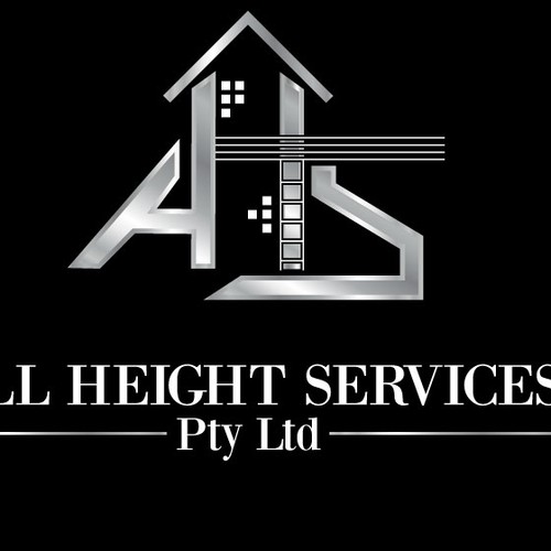 Create a height safety logo out of the letters 'AHS' Design by Bullfish90