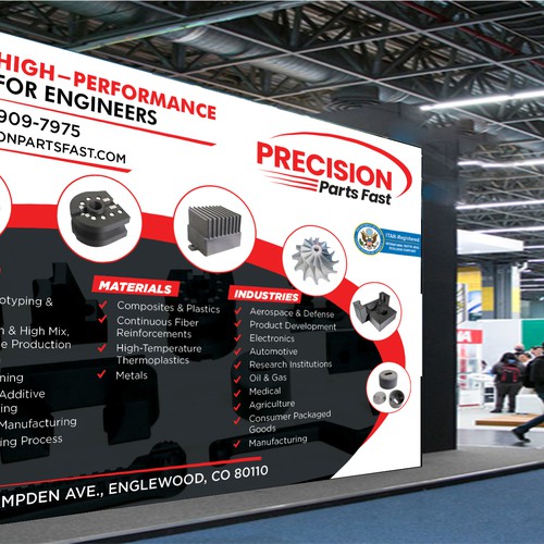 Banner Design for Industrial Trade Show Design by abirk1