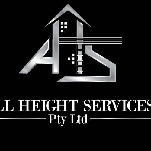 Create a height safety logo out of the letters 'AHS' Design by Bullfish90