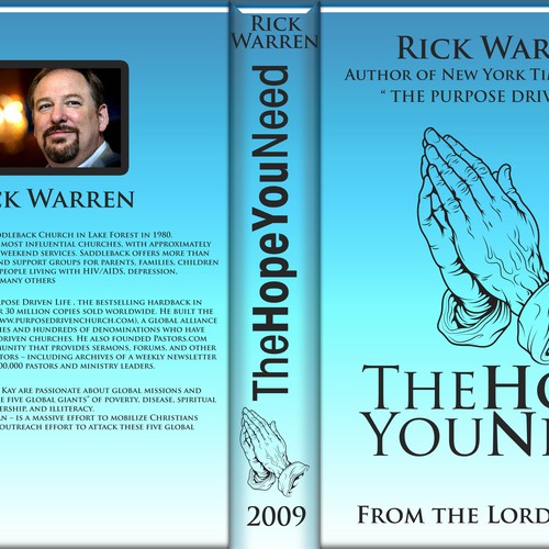 Design Rick Warren's New Book Cover Design réalisé par Bjay