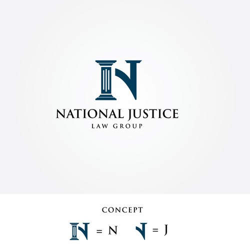 National Justice Law Group Design by ShiipArt