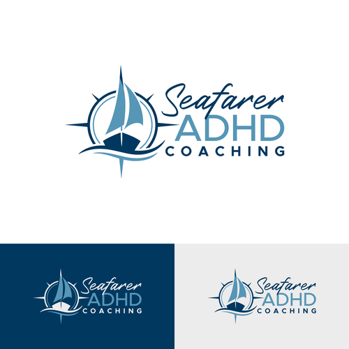 Abstract sailboat logo to evoke navigation and adventure Design by rzaltf