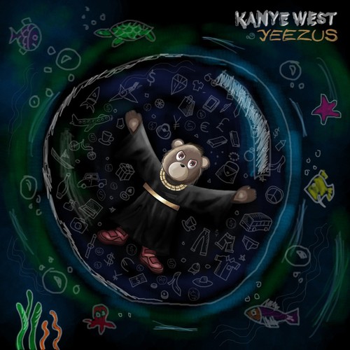 









99designs community contest: Design Kanye West’s new album
cover Diseño de arwino