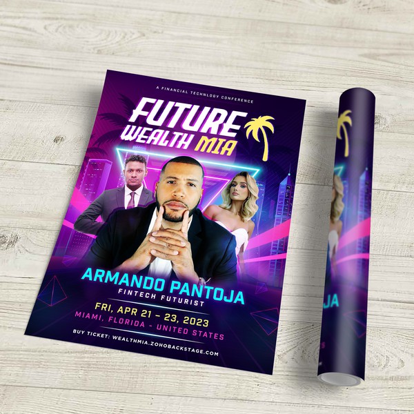 Flyer for Cyberpunk Type Event 