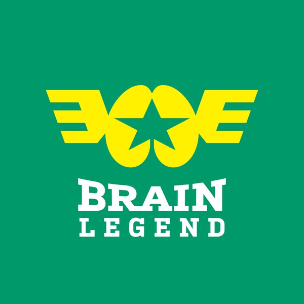 Bold logo for a "brain supplement" company