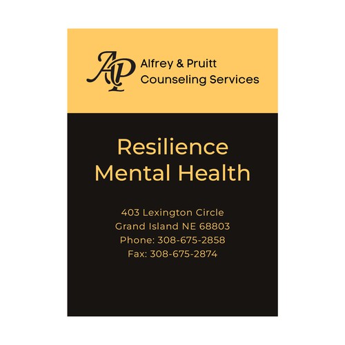 We Need a Professional Street-Facing Sign for Our New Counseling Location Design by logovora