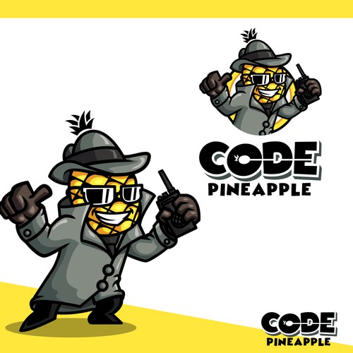 Logo needed for "Code Pineapple" - A mission of mystery and fun [2nd place wins too!] Design by Molyvi