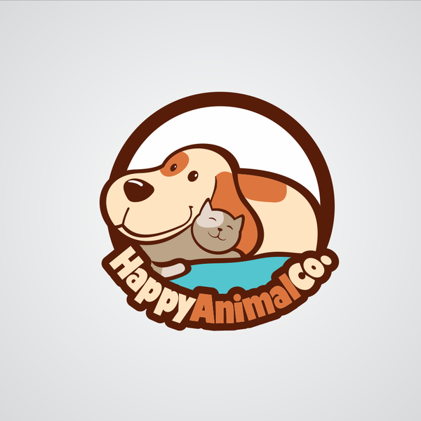 Design a new logo for artisan e-store donating a portion of profits to animal rescues