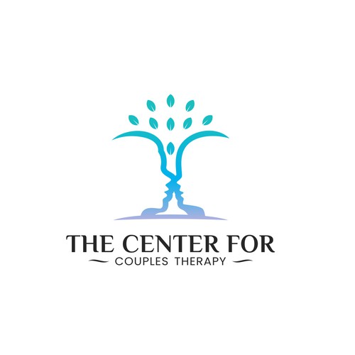 Simple, elegant logo to attract discerning couples therapy clients Design by Rekker