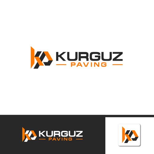 Logo Design for Commercial Paving Company Design by NuriCreative