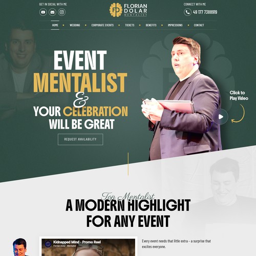 "Neue WP für Wordpress" winning Logo & business card