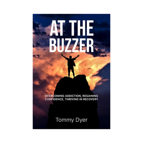 Book cover for inspirational, comeback story out of addiction into recovery! Design by Drewmahadi