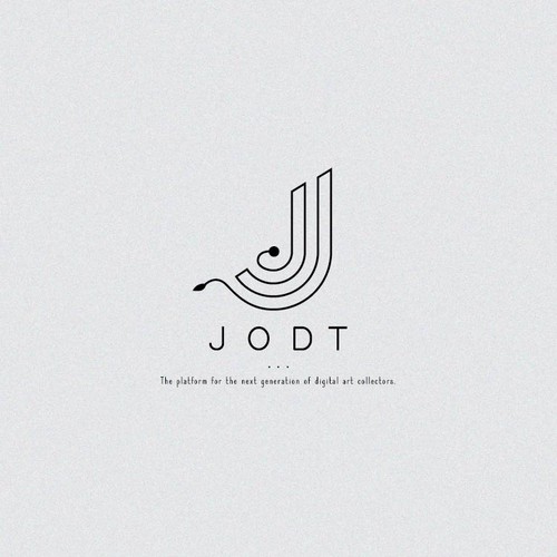 Modern logo for a new age art platform Design by mecares