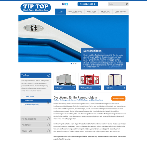 Proposta di design per un contest della categoria Design di sito web realizzata da malzi.