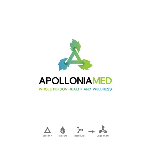 Logo - Where science meets nature. Whole human health Design by Bizon Strategies