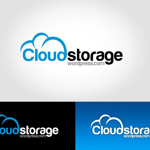 Cloud Storage Logo Design by boce